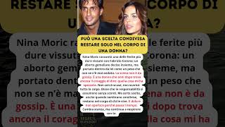 Nina Moric  l’aborto gemellare e il peso rimasto nel corpo    Segreti Silenziosi  V6