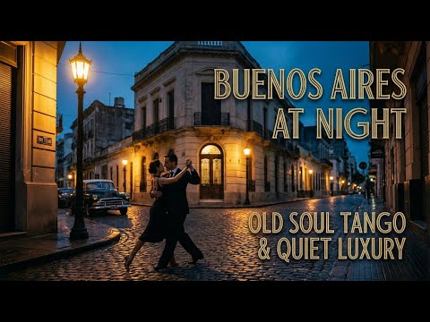 Buenos Aires at Night | Old Soul Tango | Quiet Luxury Focus