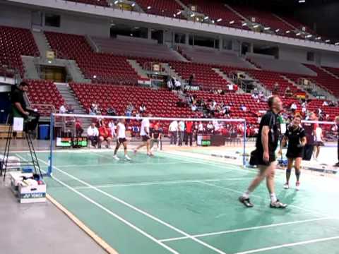 Badminton 2012 Sofia Europian Zhelyazko & Aneta