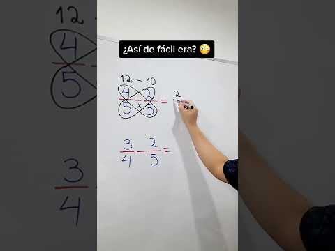 ¿ASÍ DE FÁCIL ERA? | SUMA Y RESTA DE FRACCIONES