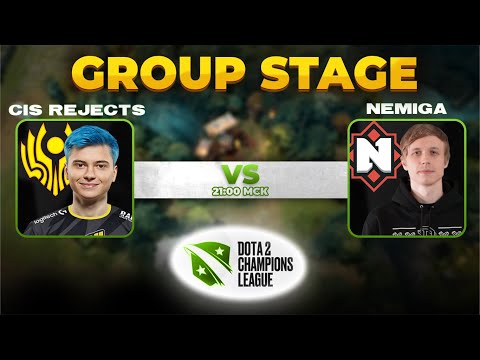 🔴CIS Rejects vs Nemiga Gaming | D2CL 2021 S6 | Cast Tekcac