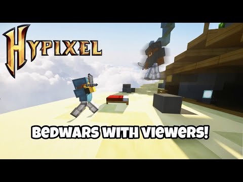 Insane Bedwars Action with Junior - LIVE Now!