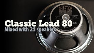Video thumbnail for Celestion Classic Lead 80 shootout by Zilla Cabs