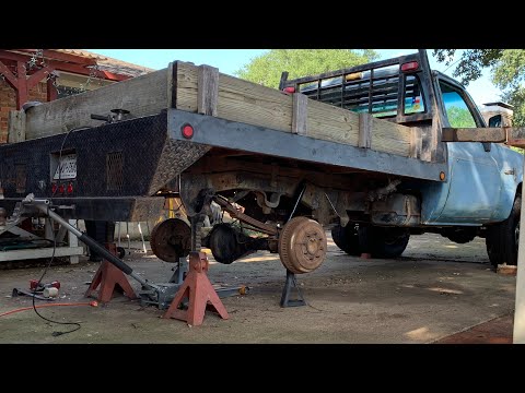 CHEVROLET K20 REAR SUSPENSION REBUILD | Fixing the Ranch Truck!
