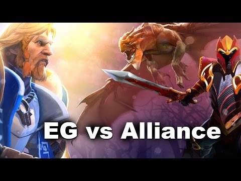 EG vs Alliance ti4 rat Dota 2