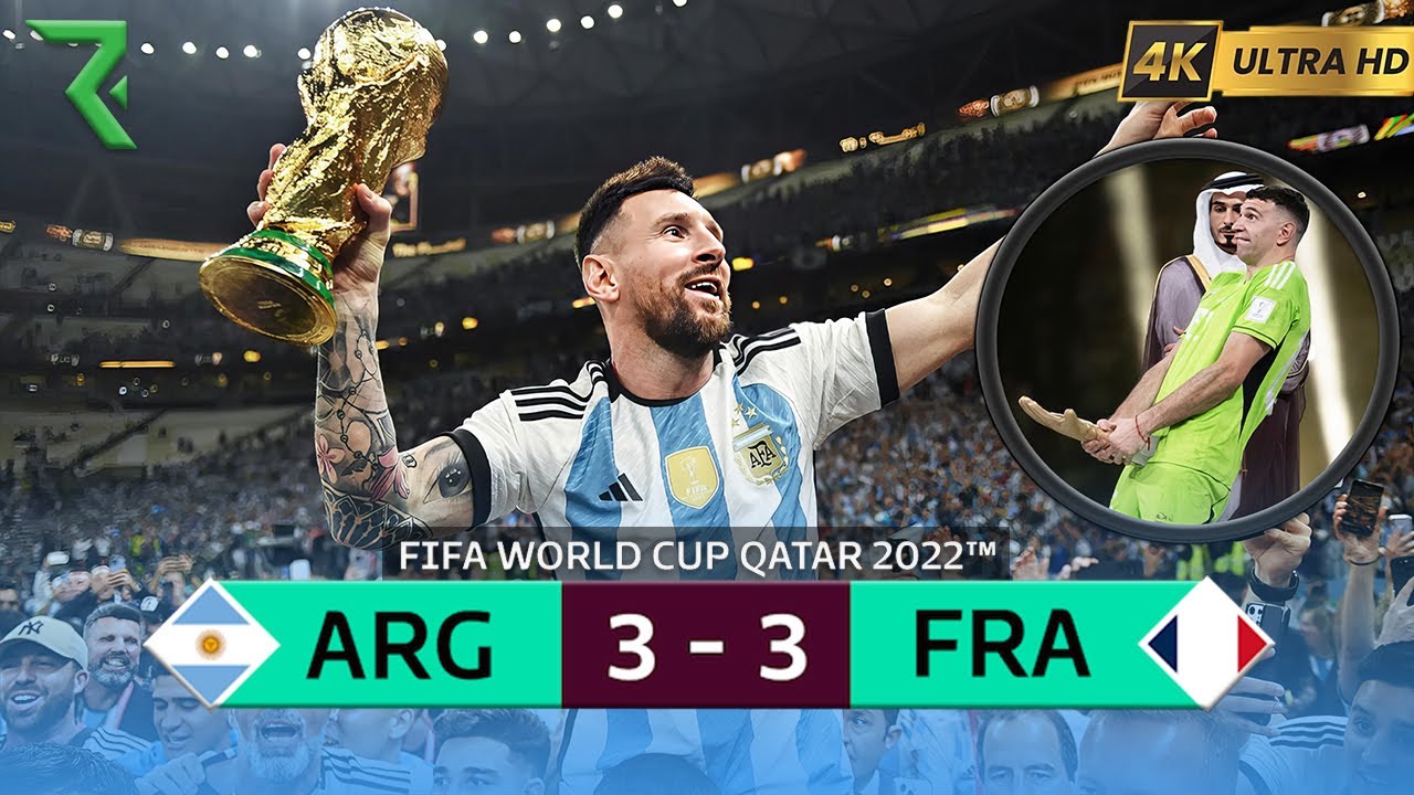 MESSI GANÓ EL TROFEO EN LA MEJOR Y MÁS DRAMÁTICA FINAL DEL MUNDIAL DE TODOS LOS TIEMPOS