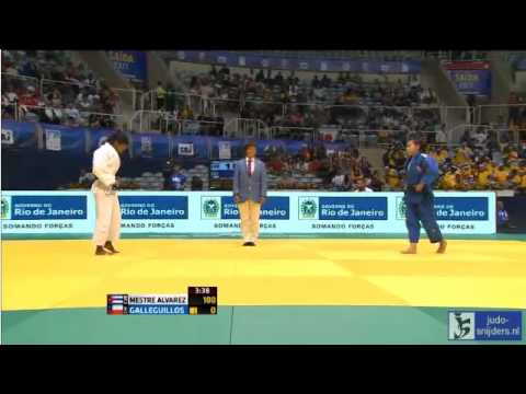 Judo 2013 World Championship Rio de Janeiro: Mestre Alvarez (CUB) - Galleguillos (CHI) [-48kg]