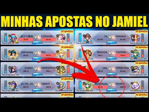 MINHAS APOSTAS DE JAMIEL - TOP 32 -  Dezembro de 2019