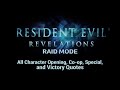All Character Quotes Of RER Raid Mode Solo Co Op Unique Victory