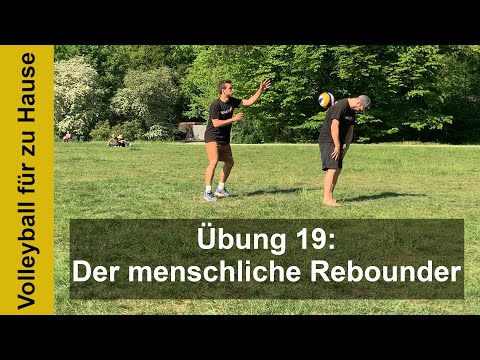 Volleyball für zu Hause #19: Der menschliche Rebounder