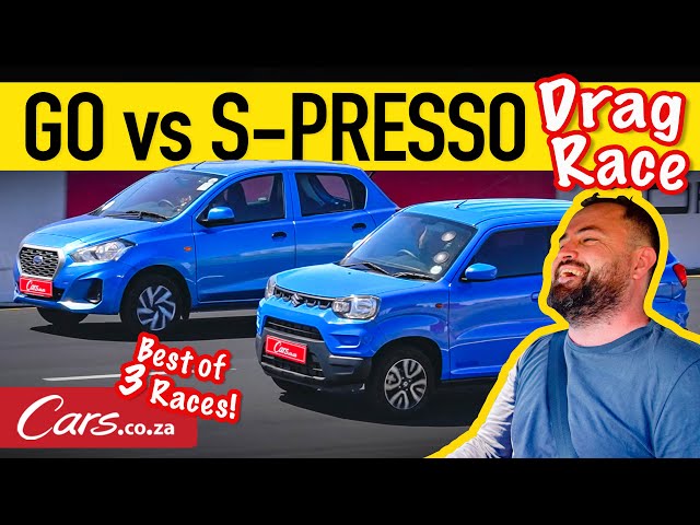 Datsun Go vs Suzuki S-Presso - Drag Race! 