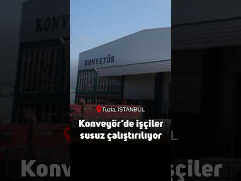 İskender Bayhan’dan Konveyör fabrikası tepkisi: “Patrona büyüme var, işçiye temiz su bile yok”