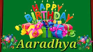 Happy birthday Aaradhya Dj Parth Sirsi