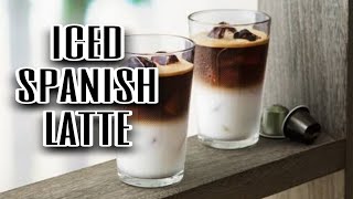 How to make iced spanish latte/iced latte recipe /brother's cooking recipe