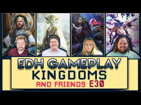 Light-Paws v Hinata v Kenrith v Laurine & Kamber | K&F 30 ft TheOneJame & AnnaJaneMTG | EDH Gameplay