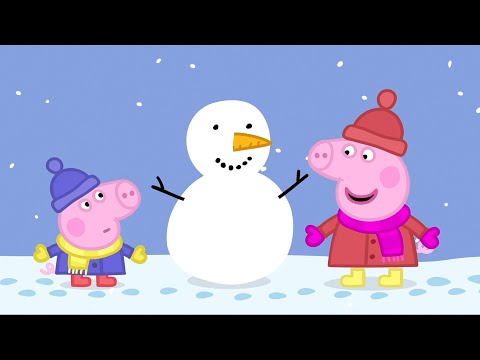Świnka Peppa | Śnieżny dzień | Bajki Po Polsku | Peppa po Polsku