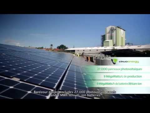 Bardzour, 9 MW de solaire avec stockage // 9 MW PV project with storage