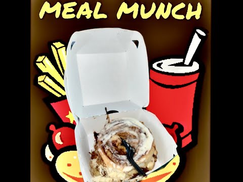 MUNCH DE REFEIÇÃO: Cinnabon CLÁSSICO Rolinho de Canela!