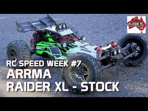 RC SPEED WEEK #7 - ARRMA RaiderXL 2WD Desert Buggy Stock