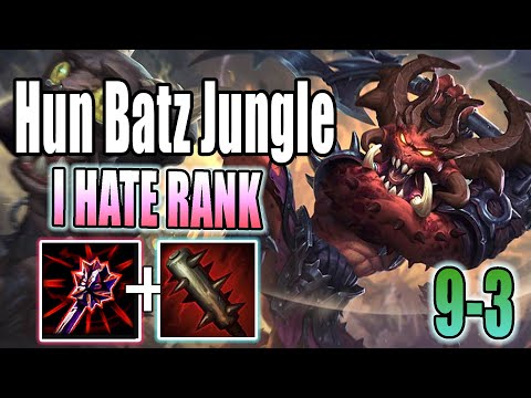 Hun Batz Jungle Gameplay Smite Rank Conquest Season 8
