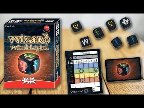 WIZARD Würfelspiel - Spielregeln TV (Spielanleitung Deutsch) - AMIGO SPIELE