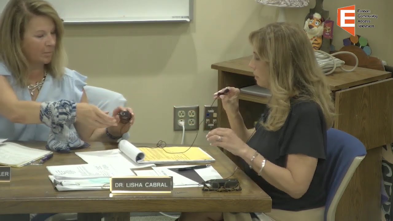 Easton School Committee Meeting 7/9/2025