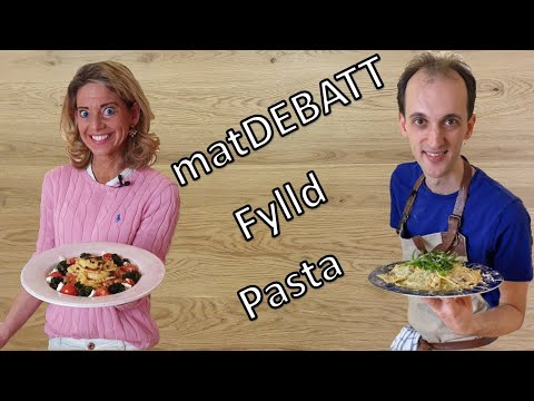 MatDebatt med Helena, och temat är Fylld Pasta