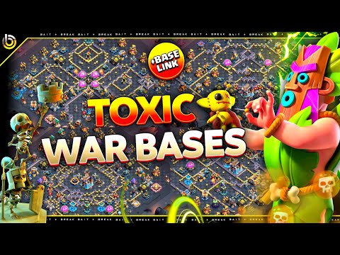 *NEW TH18 LEGEND* & WAR BASE LINKS | BEST ANTI 2 STAR TH18 BASES | CLASH OF CLANS 🔥