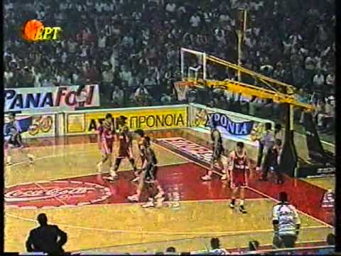 24.05.1994 5TH FINAL PLAY OFF OLYMPIACOS - P.A.O.K.  70-65 1-22'