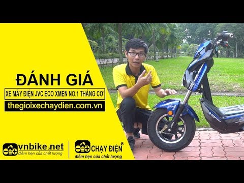 ĐÁNH GIÁ XE MÁY ĐIỆN JVC ECO XMEN NO 1 THẮNG CƠ