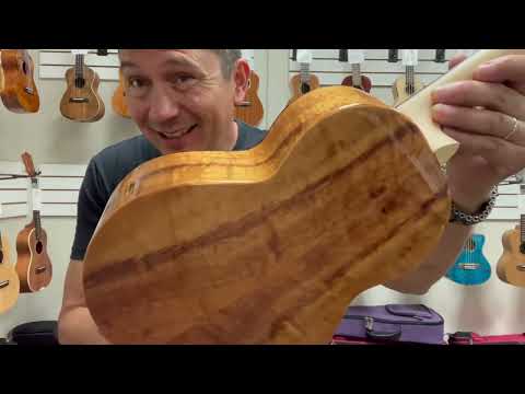 Flight A10 Koa 10th Anniversary Tenor Ukulele Demo/Review at Aloha City Ukes