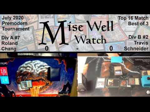 July 2020 Premodern Monthly - Top 16 Match - UG Madness vs Suicide Black