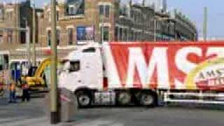 Amstel Bier Beer TV-commercial - Truck vrachtwagen