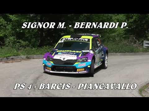 RALLY PIANCAVALLO 2022 | SIGNOR M. - BERNARDI P. | SKODA FABIA R5 | OBC PS 4 BARCIS - PIANCAVALLO