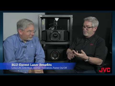 JVC talks about the differences between Laser and Lamp based D-ILA Projectors