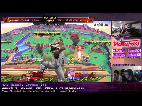 MG 18 - Smash 4 WSF - Slam Jammington (Fox, Mario) vs. Dr. Robotnik (Yoshi)