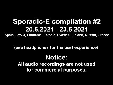 (FM-DX) Sporadic-E compilation #2 (20-23 May 2021)