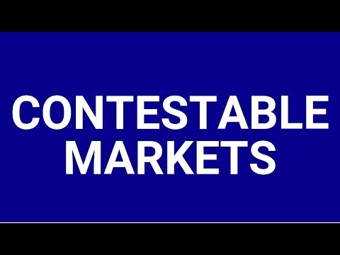 Contestable markets