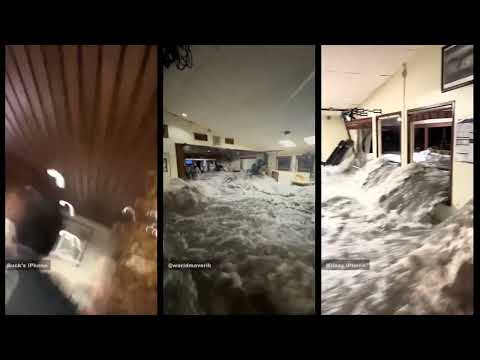 Operation Roi Recovery underway, large waves crash into Marshall Islands over the weekend