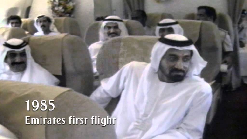 First Flight of Emirates