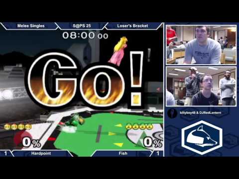 S@PS 25 Melee Singles Losers - Hardp0int vs Fish