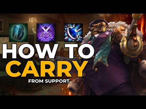 HOW TO CARRY FROM SUPPORT IN SEASON 9! Kuzenbo CARRIES!