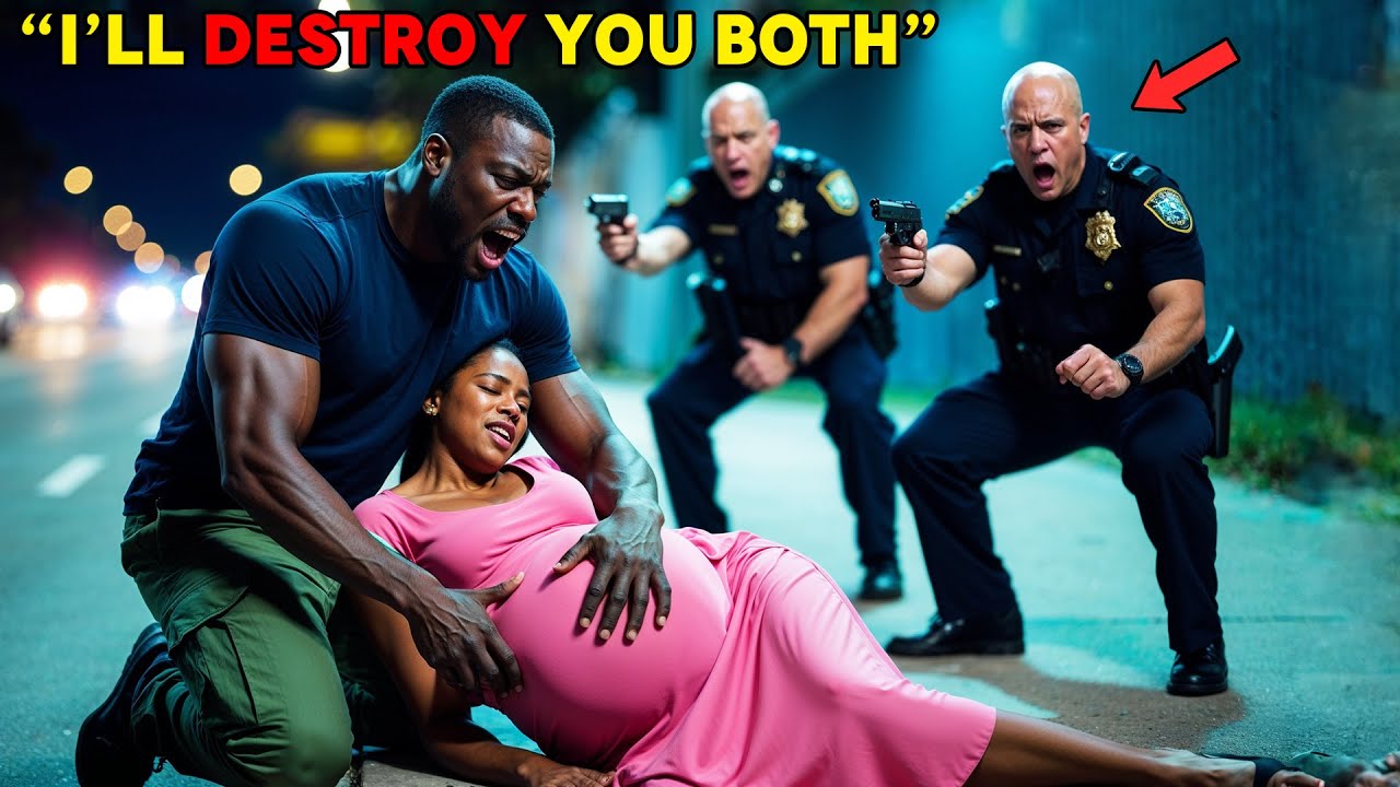 Cops Throw Pregnant Black Woman To The Ground, Unaware Her Husband Is A Delta Force Commander