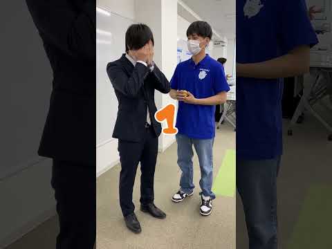 藍野大学　おでこをほぐすと身体が柔らかくなる？ #shorts