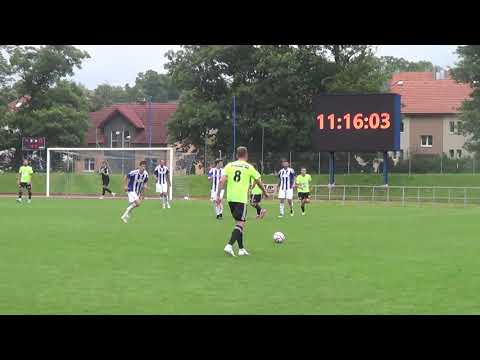 Gool na 5:0 Václav Uzlík  v utkání Jiskra Domažlice - FK Zbuzany 9:0.