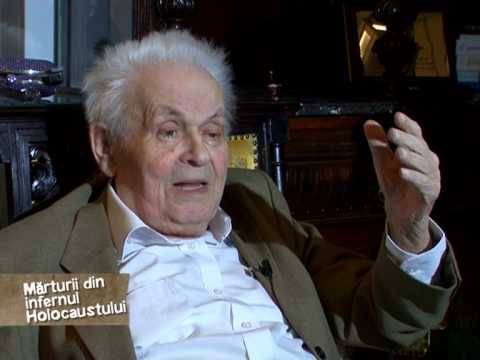 Mărturii din infernul Holocaustului - interviu cu profesorului  Otto Adler