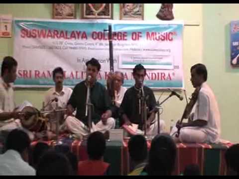 Bangalore Brothers (Kamakshi Amba - Bhairavi - Mishra Chapu - Syama Sastry) - Part 1.flv