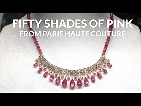 Fifty Shades of Pink from Paris Haute Couture 2019