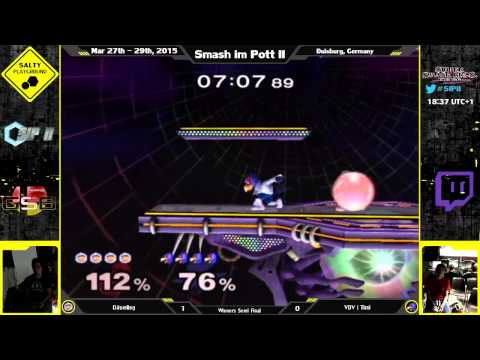 SiP2 - Däumling (IC) Vs VDV | Timi (Falco) - SSBM Singles Bracket Winners Semi Final