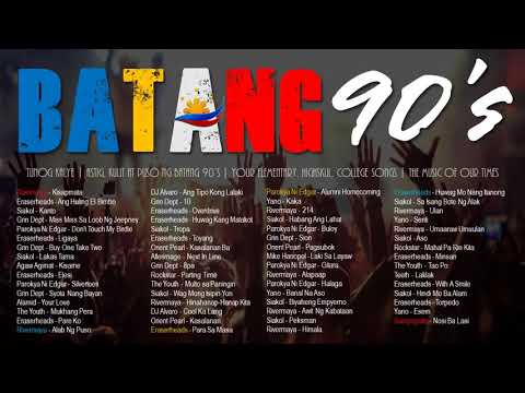 BATANG 90's - TUNOG KALYE - Nostalgia Playlist -  Opm love songs